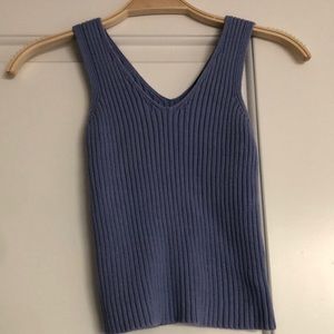 Knitted Sweater Tank Top Brandy Melville